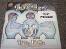GENTLE GIANT -THREE FRIENDS - RARE TEST PRESSING - VINYL LP