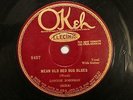 BLUES LONNIE JOHNSON Mean Old Bed Bug Blues / Roaming Rambler Blues OKEH 8497