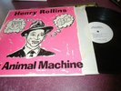 HENRY ROLLINS HOT ANIMAL MACHINE LP TEXAS HOTEL LABEL FROM 1987 VG+ VINYL
