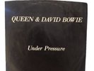 Bowie & Queen 1981 Under Pressure 45 RPM Catalogue #E-47235 - Excellent Cond.