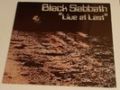 BLACK SABBATH - LIVE AT LAST LP VINYL - BRITISH HARD ROCK HEAVY METAL OZZY OSBOU