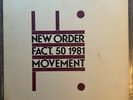 New Order - Movement Original UK Vinyl LP 1981