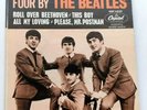 RARE ORIGINAL-CAPITOL RECORDS EAP 1-2121-FOUR BY THE BEATLES-EP-45-NICE