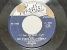 Alice Jean & Mondellos “100 years from today/Come back home” Rhythm #102 45 Rpm