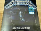 Metallica - Ride The Lightning WM Exclusive Blue Vinyl (2021, Blackened) New
