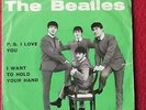 THE BEATLES 45 GIRI P.S. I LOVE YOU DARK GREEN LAB QMSP 16423 Made in Italy 1964