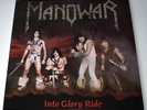 MANOWAR Into Glory Ride 1984 UK 1st Press Vinyl LP + Inner FULLY SIGNED  RARE NM