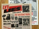 GUNS N' ROSES GN'R LIES Original 1987 LP Censored Canadian Press Vinyl Axl Rose