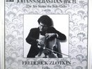3 LP BOX MHS-834469 1981 JS Bach FREDERICK ZLOTKIN Solo Cello Suites MASTERDISK