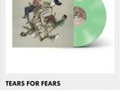 SIGNED Tears For Fears The Tipping Point Green Vinyl LP + AUTOGRAPHED ART PRINT