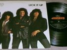 KISS Lick It Up 1983 Mercury 422-814 297-1 M-1 12” Vinyl Metal LP INNER SLEEEVE
