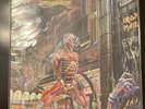 1986 Iron Maiden Somewhere In Time vinyl record LP