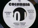 PROMO  Judas Priest ‎45– Turbo Lover w/ PS **ONLY 1 ON EBAY***LOOKS UNPLAYED**
