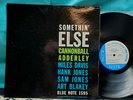 Cannonball Adderley Somethin' Else Original 1960 Blue Note MONO DG RVG EAR 9M NY
