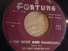HEAR- BLUEGRASS BOP - THE WINDY MOUNTAIN BOYS - HIGH WIDE AND HANDSOME - FORTUNE