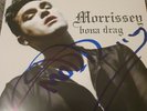 MORRISSEY SIGNED BONA DRAG VINYL LP BUNDLE. RARE SIGNED PACKAGE. THE SMITHS.