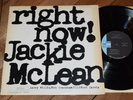 Jackie McLean Right Now NM  RVG Blue Note lp Larry Willis