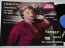 10inch Supraphon SUF 20036 Ida Haendel Stravinsky Divertimento Honegger Sonata