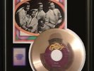 TEMPTATIONS MY GIRL 45 RPM GOLD METALIZED RECORD RARE NON RIAA AWARD RARE