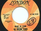 ROLLING STONES on London —HEART OF STONE— usa 45 | PROMO COPY