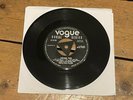 THE JOHNNY BURNETTE TRIO HONEY HUSH/LONESOME TRAIN VOGUE 45-Q.72227 VG