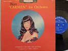 BETTY PAGE COVER ART Bizet CARMEN London Concert Orchestra LP Acorn 610 Bettie