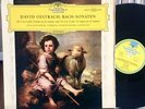 BACH Sonatas 5 & 6 DAVID OISTRAKH Pischner DGG TULIPS ALLE STEREO SLPM 138677 NM