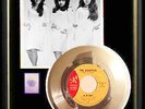 THE RONETTES BE MY BABY 45 RPM GOLD METALIZED RECORD RARE PHIL & RONNIE SPECTOR