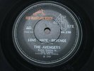 AVENGERS [NZ]   Love Hate Revenge   EX   1968 HMV HR 320   Psych Beat Dancer / P