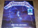 Metallica - Ride The Lightning - Electric Blue Colored Vinyl LP - New