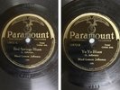 BLIND LEMON JEFFERSON on 78 Paramount 12872•A-Bed Springs Blues/B-Yo Yo Blues