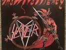 Slayer - Show No Mercy rare metal LP on Metal Blade, MBR 1013 - no barcode