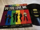 THE CONTOURS UK ORIOLE LP DO YOU LOVE ME  1963 ORIGINAL RECORD REPRO SLEEVE