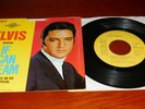 ELVIS PRESLEY- RARE PROMO 45 W PICTURE SLEEVE- IF I CAN DREAM