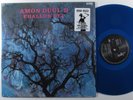 AMON DUUL II Phallus Dei PURPLE PYRAMID LP VG+ blue vinyl 180g reissue poster #