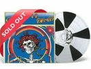 GRATEFUL DEAD Skull & Roses Clear/Black Propeller Vinyl LP Limited Press of 5000