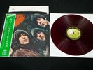 RED WAX - THE BEATLES - RUBBER SOUL - JAPAN VINYL LP Apple Arrow OBI  AP-8156
