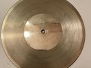 THICK SILVER BRASS 78 RPM UNKNOWN RECORDING 60 OZ