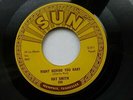 RAY SMITH 45 'RIGHT BEHIND YOU BABY' USA SUN KILLER 1958 MEMPHIS ROCKABILLY VG++