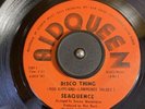 Seaquence Disco Thing / Your Love Aidqueen  45 Disco Modern Soul Hear