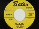 R&B Soul Popcorn 45 - Ann Cole w/ Suburbans - Each Day - Baton - mp3