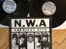 N.W.A. Greatest Hits Vinyl LP, SIGNED BY ICE CUBE, Original 1996 Pressing
