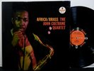 JOHN COLTRANE QUARTET Africa / Brass LP IMPULSE A-6 MONO RVG 1963 Jazz