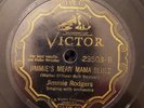78 rpm Victor Scroll 23503 Jimmie Rodges Mule Skinner Blues Prewar Country V-