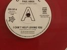 Paul Anka - I Can’t Help Loving You / When We Get There - Red Vinyl Demo