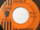 Baby Washington - It'll  Never  Be  Over For Me