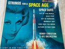 Bobby Christian & His Orchestra Strings For A Space Age Record AFLP1959 w/Book