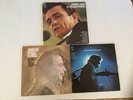 Three LPs Johnny Cash - At Folsom Prison, At San Quentin, The Walls Of A Prison