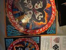 kiss rock and roll over lp record album with sticker 1976