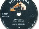 Rare 1959 FLOYD ROBINSON Rock’n Roll 78 RPM Record. Makin’ Love/My Girl